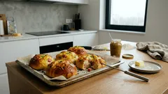 Wytrawne bułeczki z sardelkami – prosty przepis i trik na puszysty środek