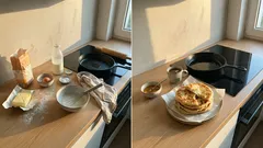 Gdy zabraknie chleba, robię je na patelni: placki na kefirze bez drożdży